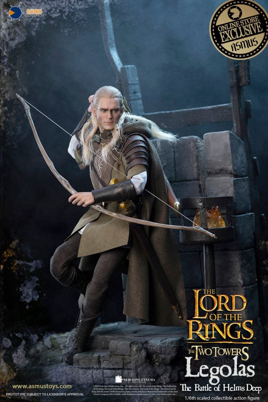 THE LORD OF THE RINGS SERIES: LEGOLAS AT HELMS DEEP