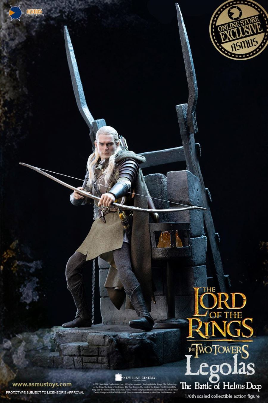 THE LORD OF THE RINGS SERIES: LEGOLAS AT HELMS DEEP