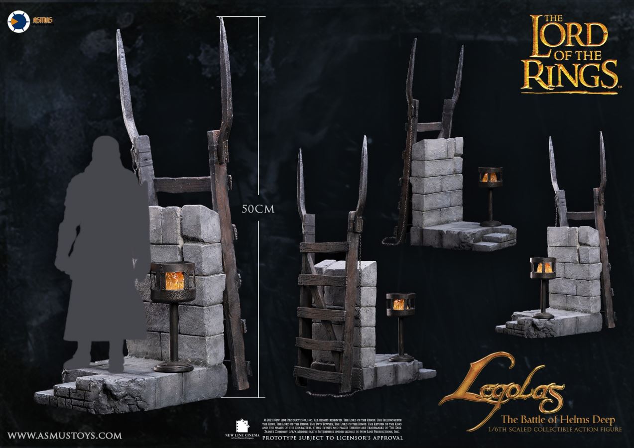 THE LORD OF THE RINGS SERIES: LEGOLAS AT HELMS DEEP