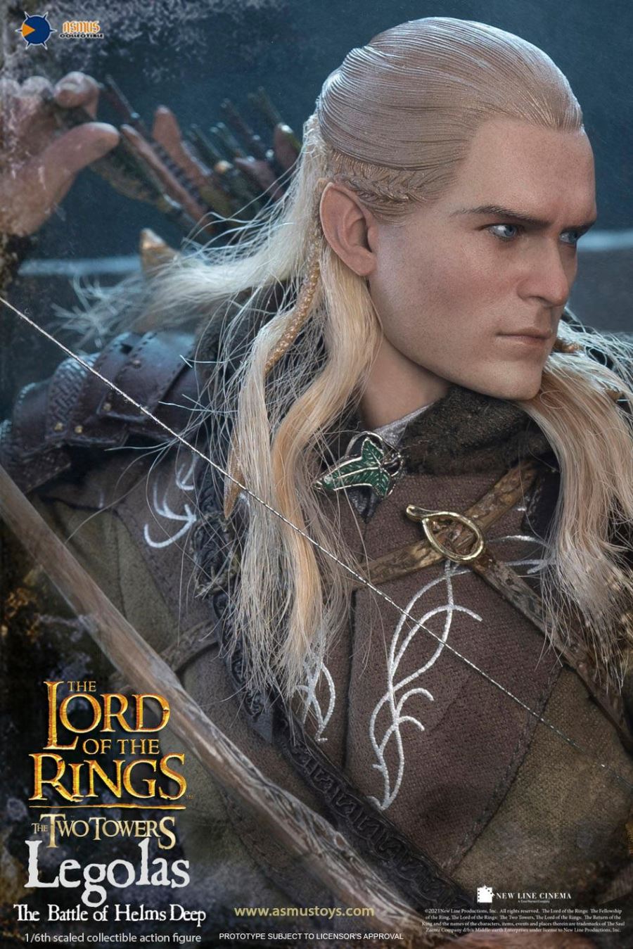 THE LORD OF THE RINGS SERIES: LEGOLAS AT HELMS DEEP