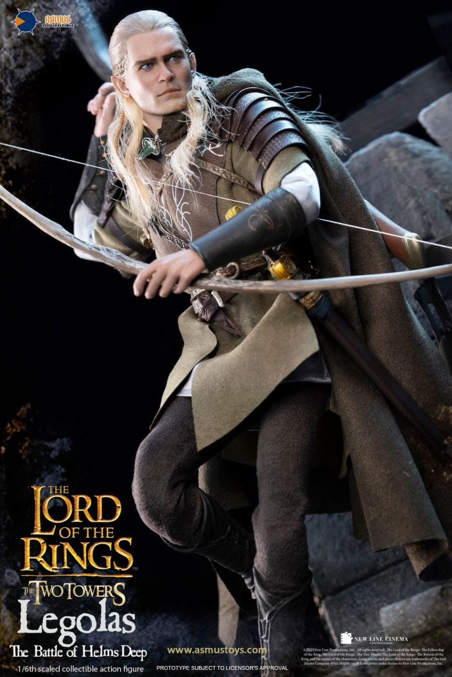 THE LORD OF THE RINGS SERIES: LEGOLAS AT HELMS DEEP