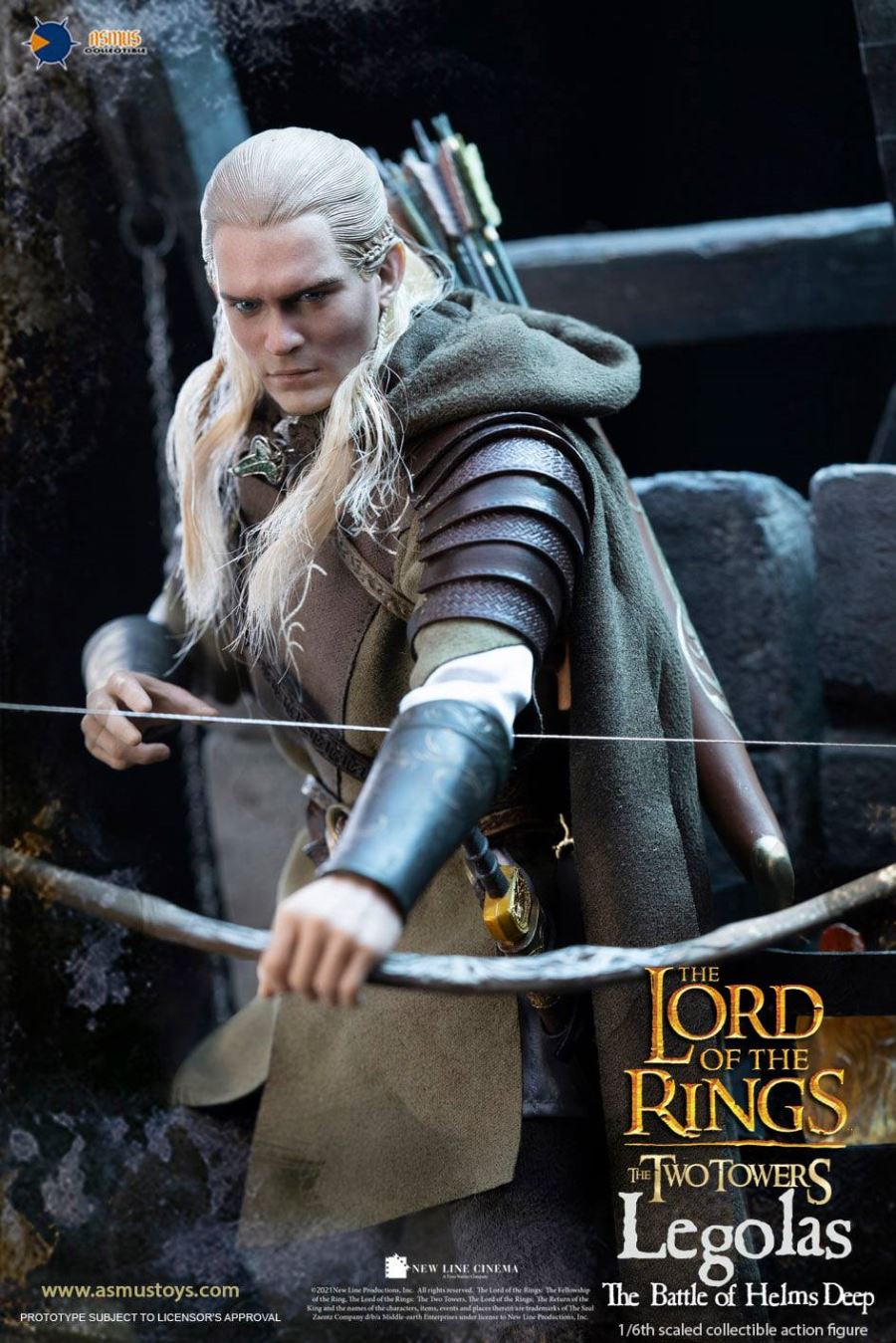 THE LORD OF THE RINGS SERIES: LEGOLAS AT HELMS DEEP