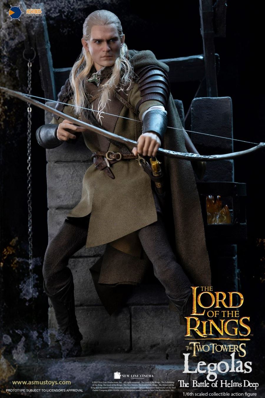 THE LORD OF THE RINGS SERIES: LEGOLAS AT HELMS DEEP