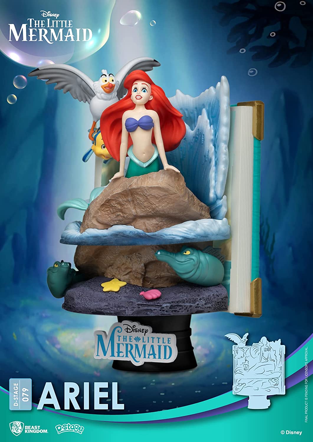 D-Stage Little Mermaid Ariel (Storybook Series)