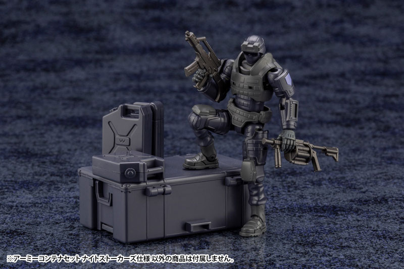Hexa Gear Army Container Set Night Stalkers ver. 1/24 Kit Block