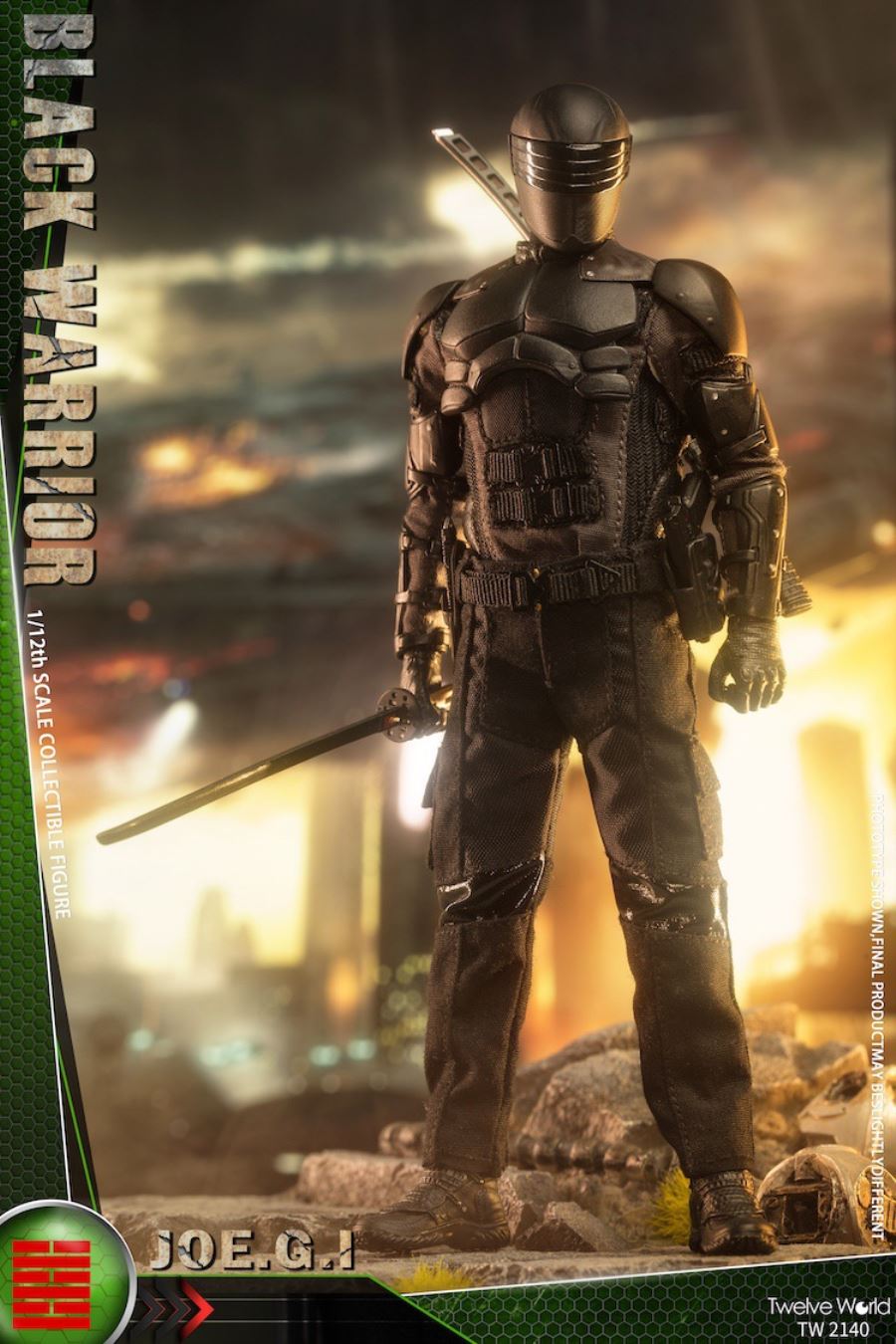 Black Samurai - Snake Eye 1/12