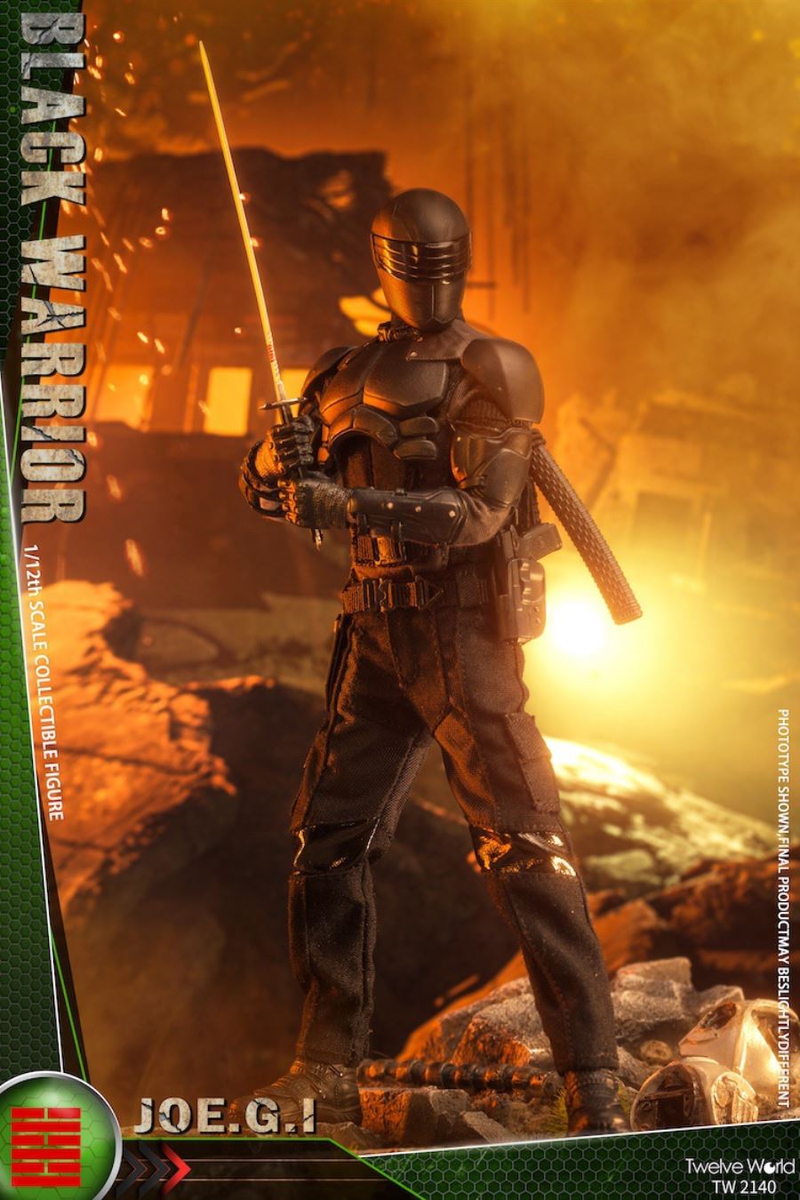 Black Samurai - Snake Eye 1/12