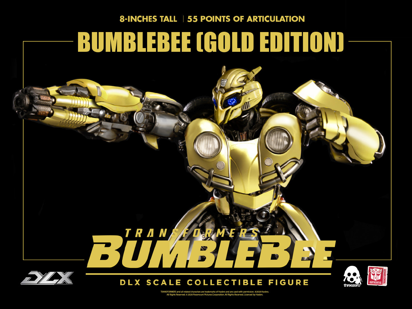 Transformers: DLX Bumblebee (Gold Edition)