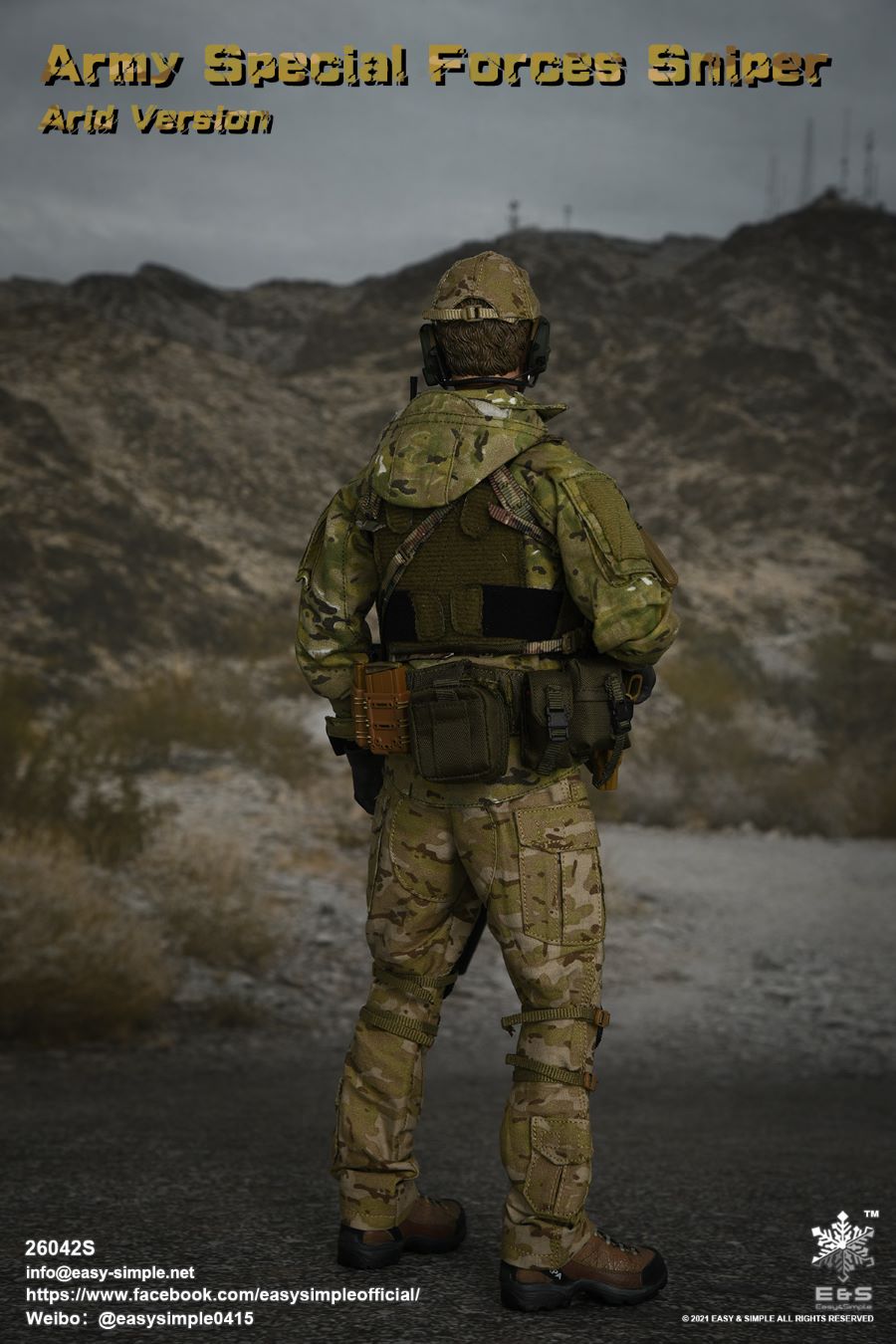 US Army Special Forces Sniper Shooter Limited Edition 1/6