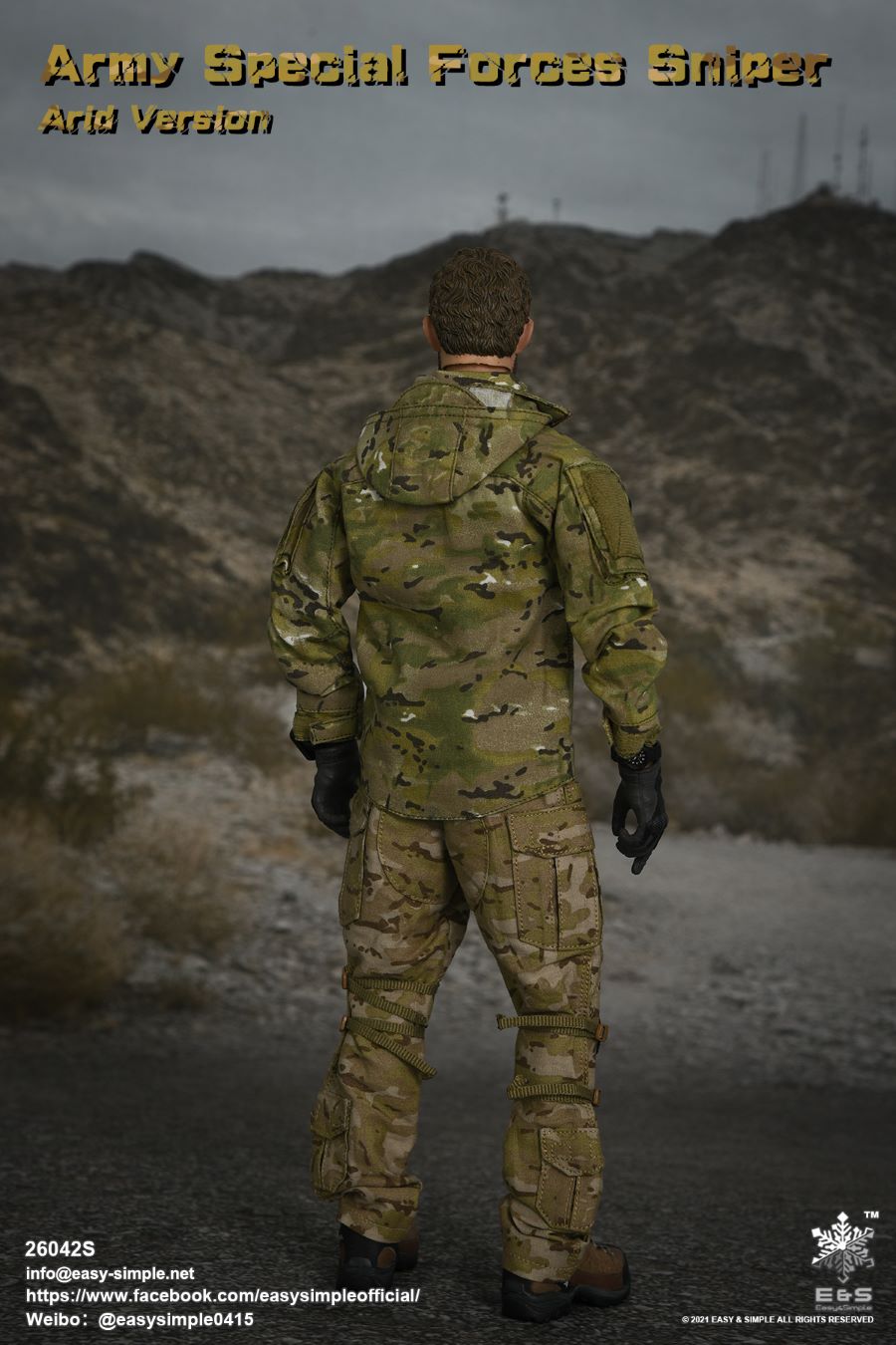 US Army Special Forces Sniper Shooter Limited Edition 1/6