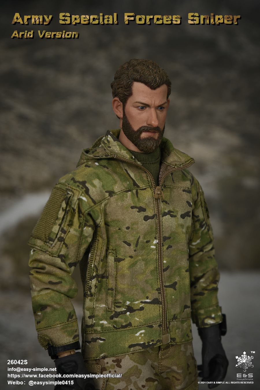 US Army Special Forces Sniper Shooter Limited Edition 1/6