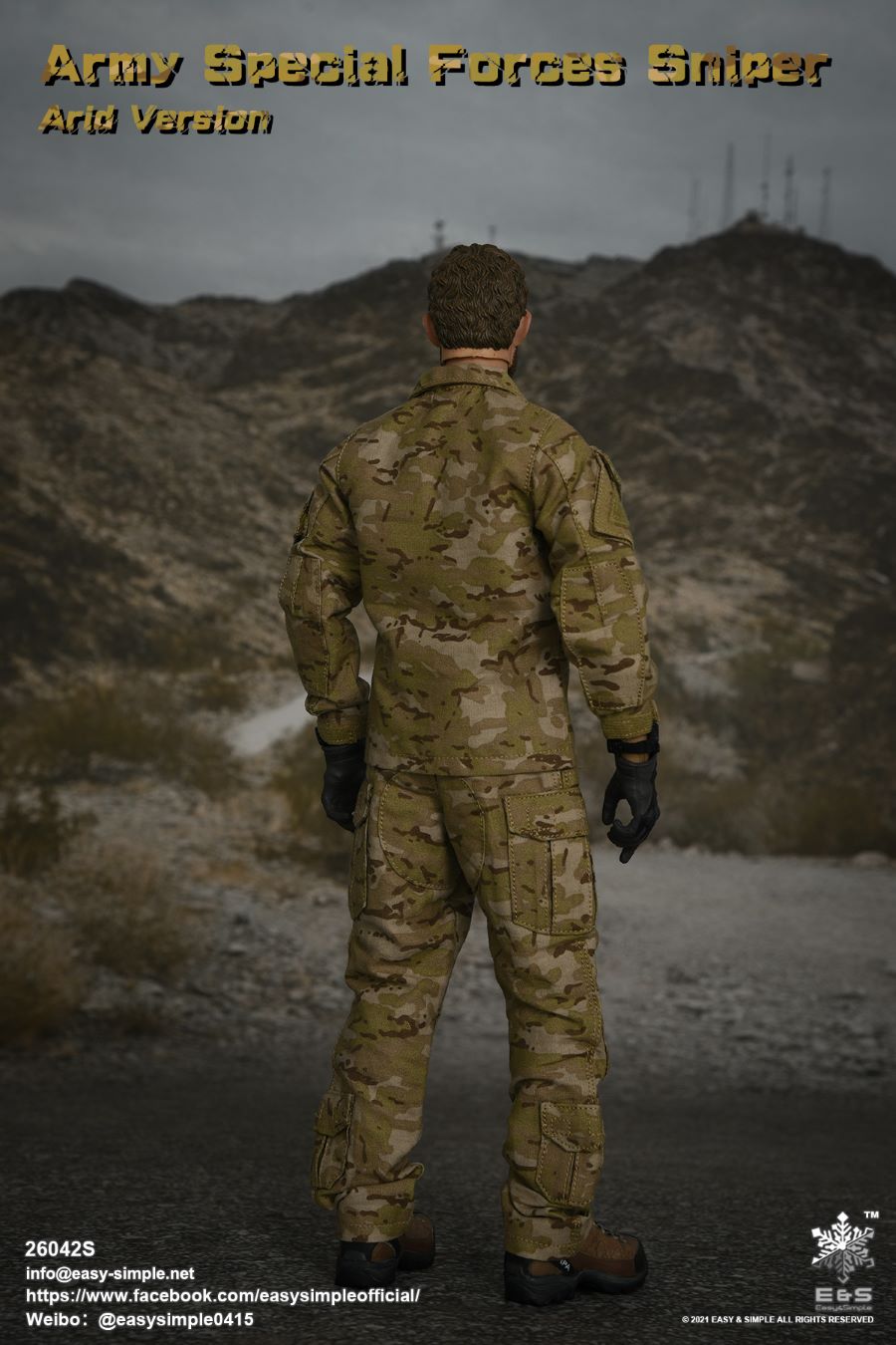 US Army Special Forces Sniper Shooter Limited Edition 1/6