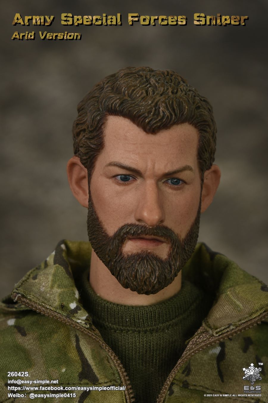 US Army Special Forces Sniper Shooter Limited Edition 1/6