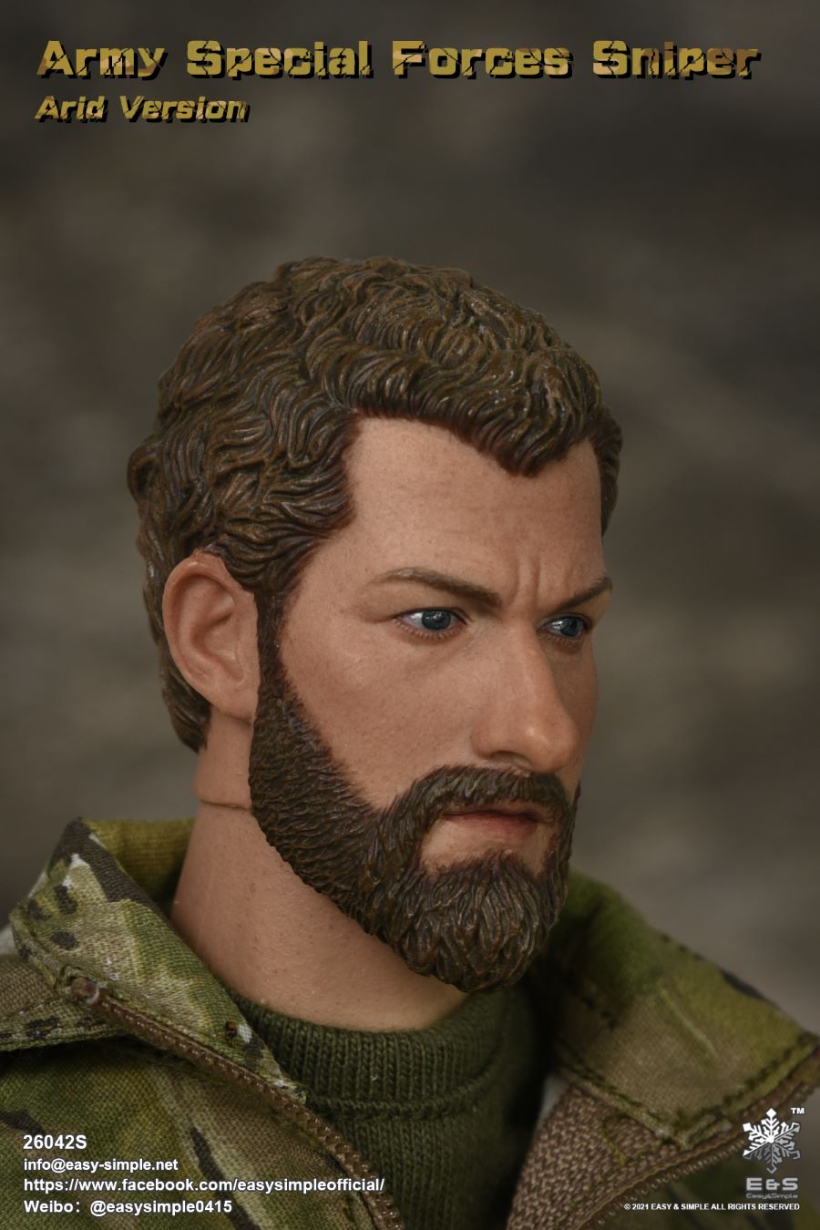 US Army Special Forces Sniper Shooter Limited Edition 1/6