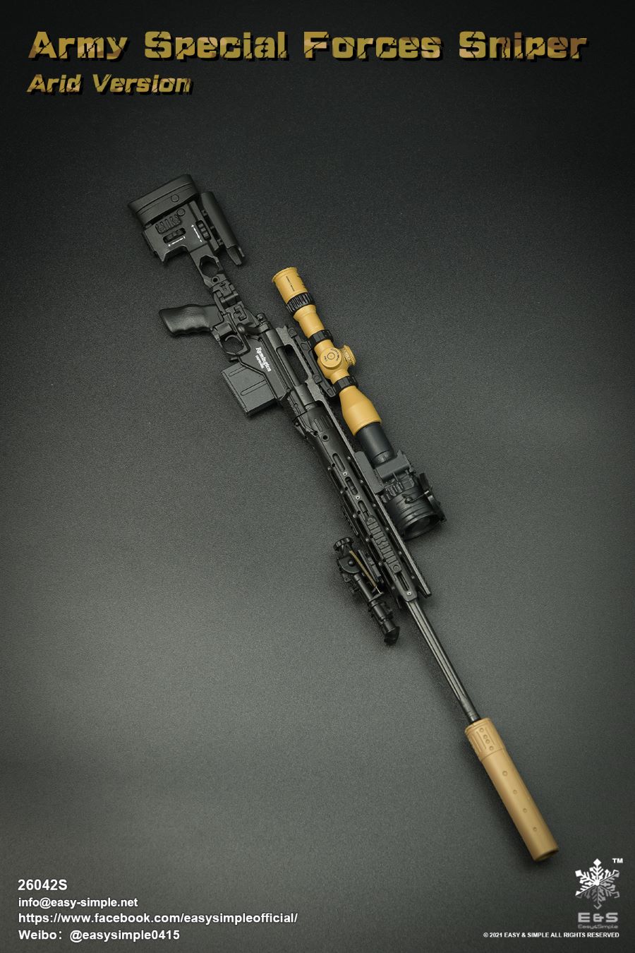 US Army Special Forces Sniper Shooter Limited Edition 1/6