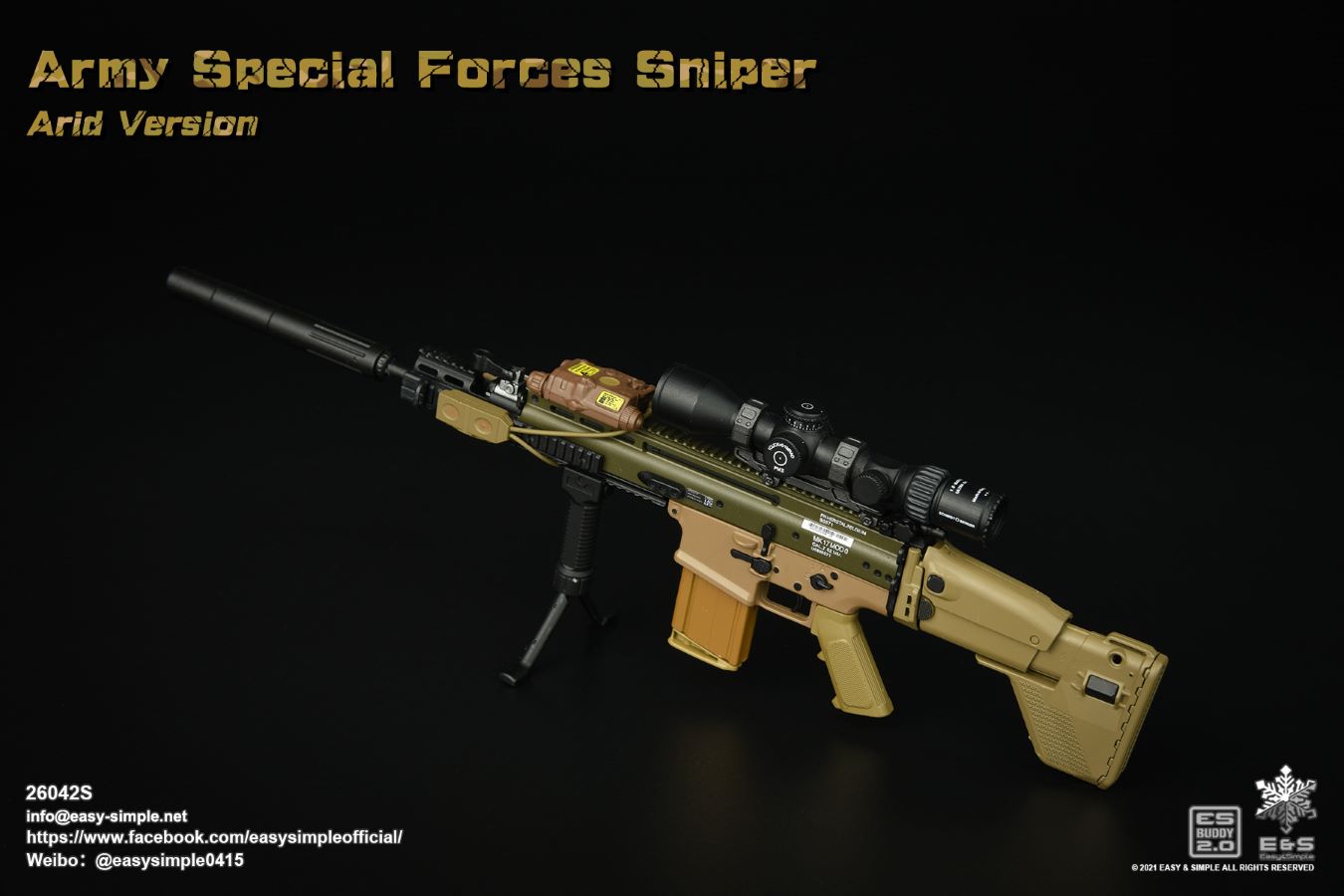 US Army Special Forces Sniper Shooter Limited Edition 1/6