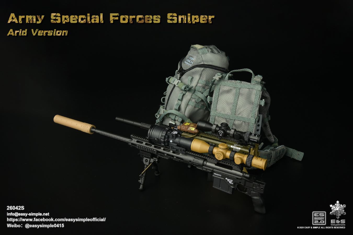 US Army Special Forces Sniper Shooter Limited Edition 1/6