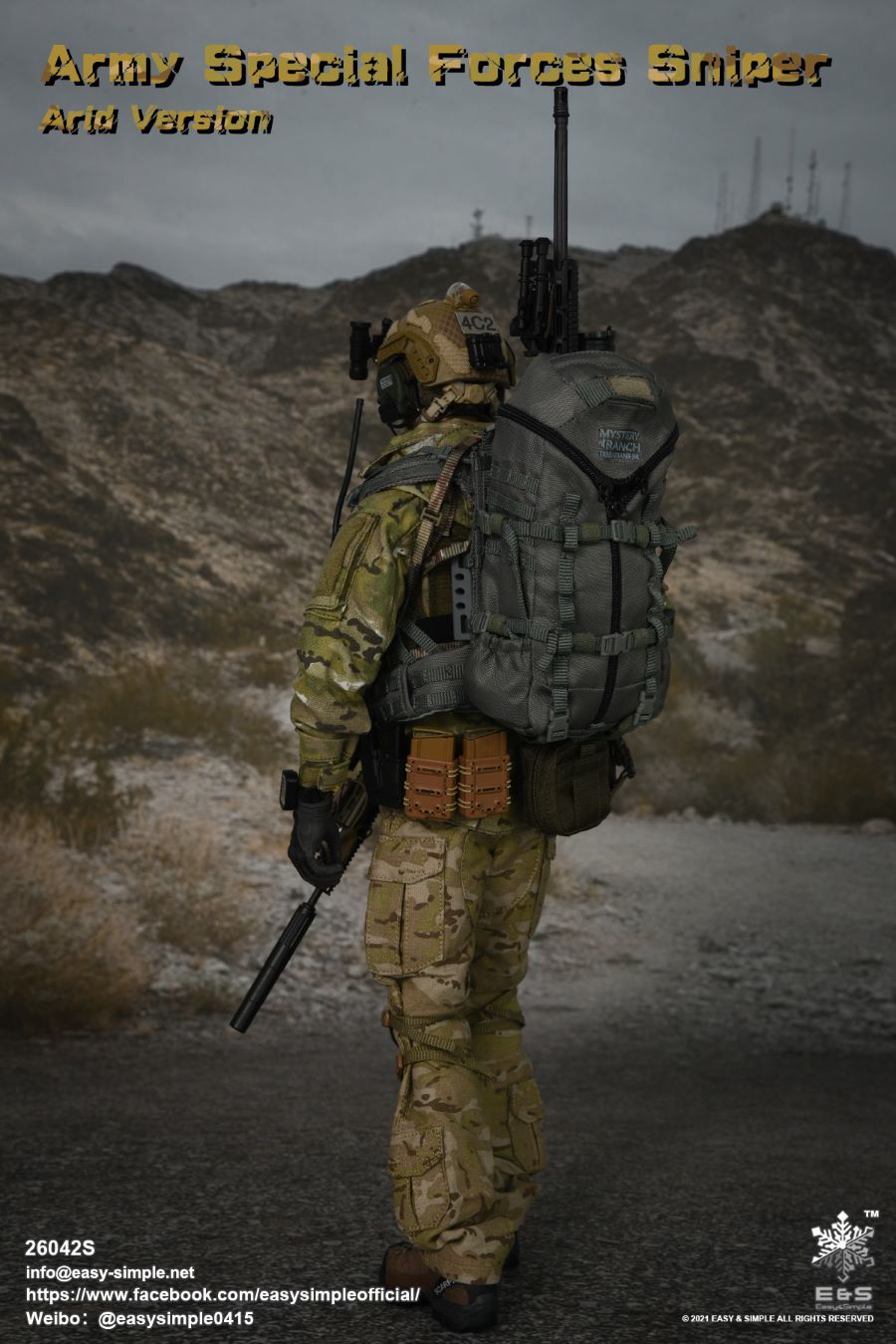 US Army Special Forces Sniper Shooter Limited Edition 1/6