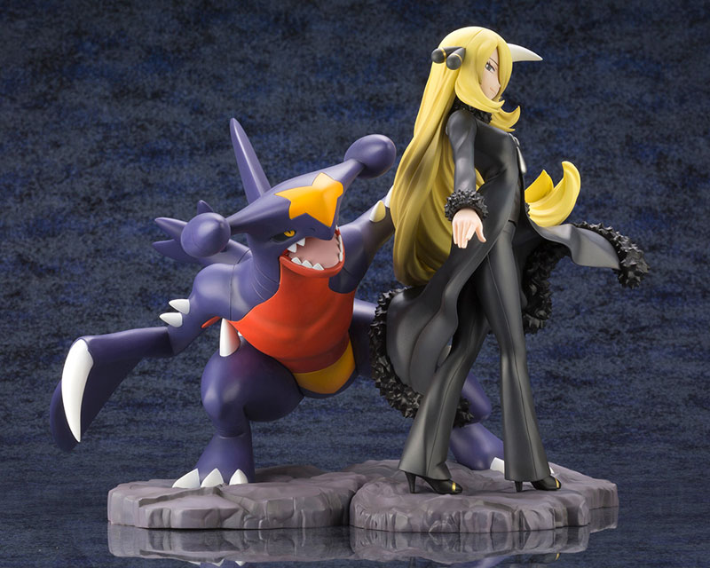 ARTFX J Pokemon Series Cynthia with Garchomp 1/8