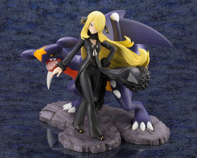 ARTFX J Pokemon Series Cynthia with Garchomp 1/8