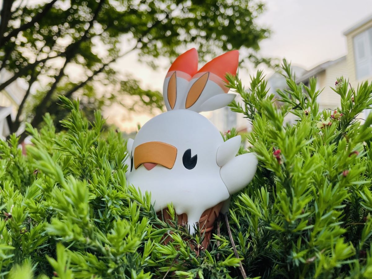 Ice Cream Scorbunny  - Pokemon