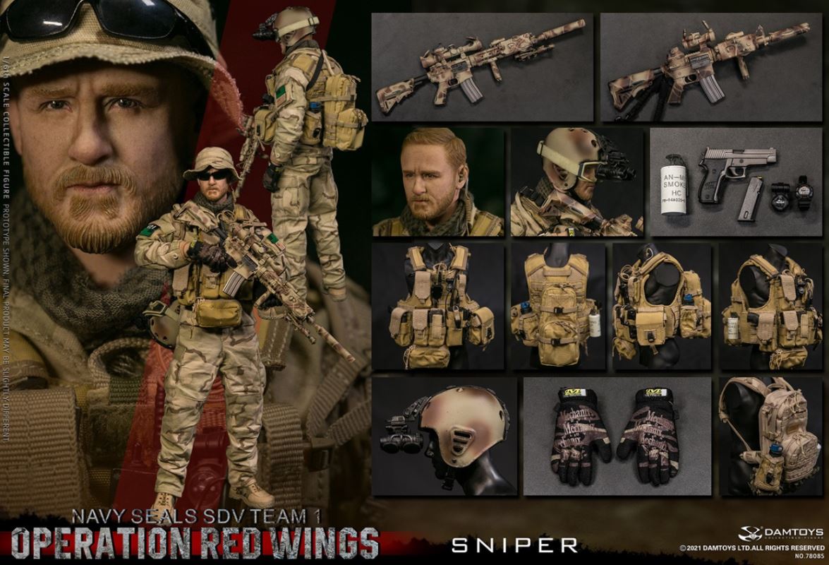 Operation Red Wings - NAVY SEALS SDV TEAM 1 - Sniper 1/6