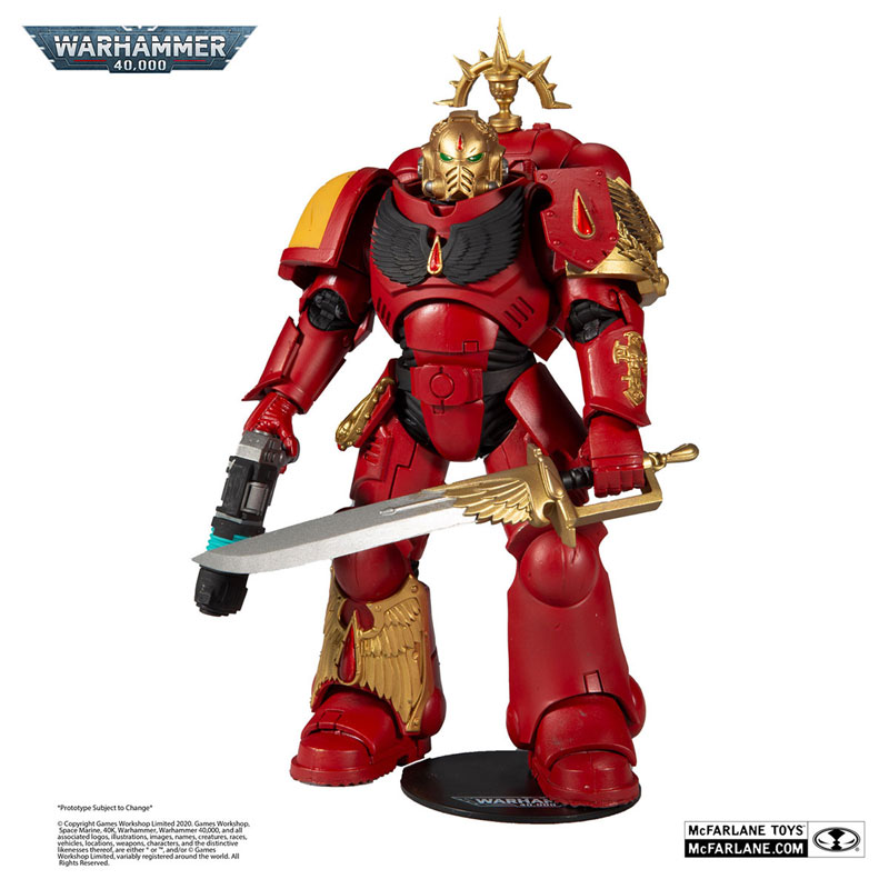 Warhammer 40,000 Action Figure #07 Blood Angels Primaris Lieutenant