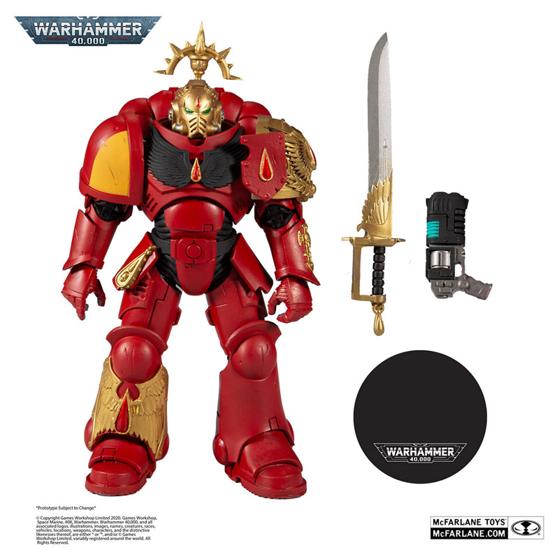Warhammer 40,000 Action Figure #07 Blood Angels Primaris Lieutenant
