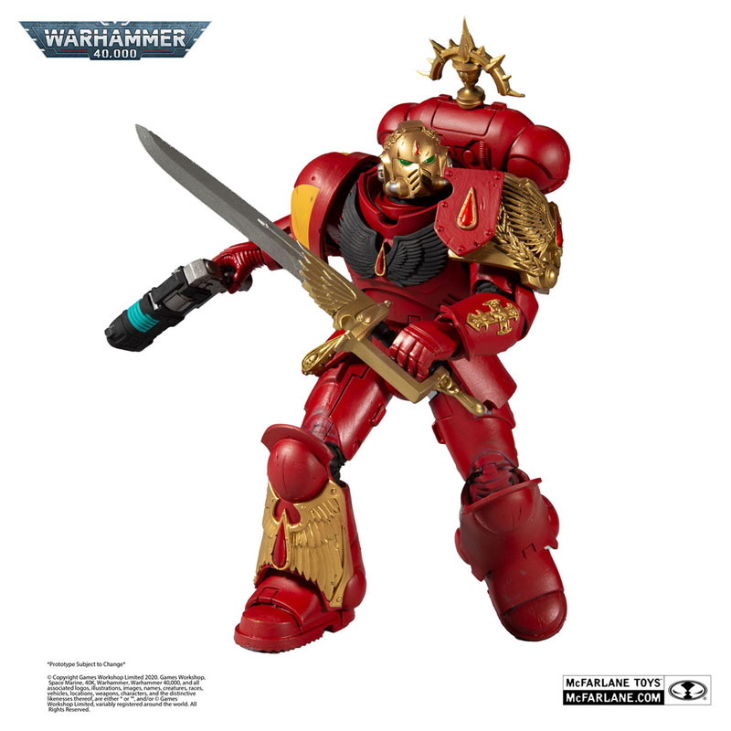 Warhammer 40,000 Action Figure #07 Blood Angels Primaris Lieutenant