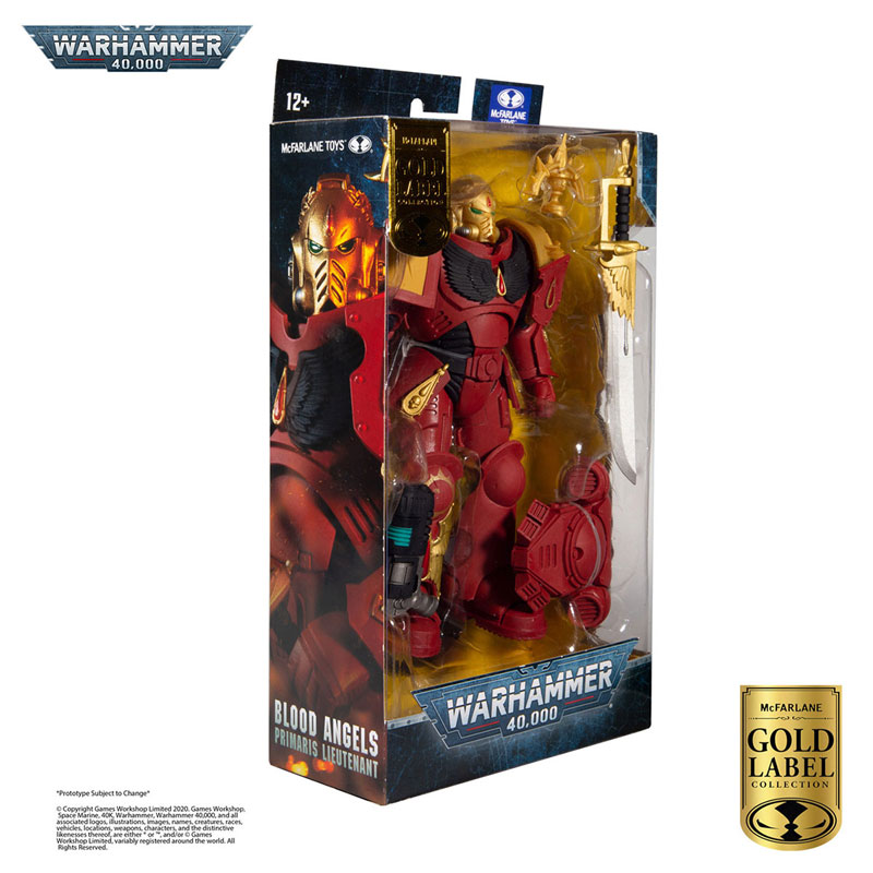 Warhammer 40,000 Action Figure #07 Blood Angels Primaris Lieutenant