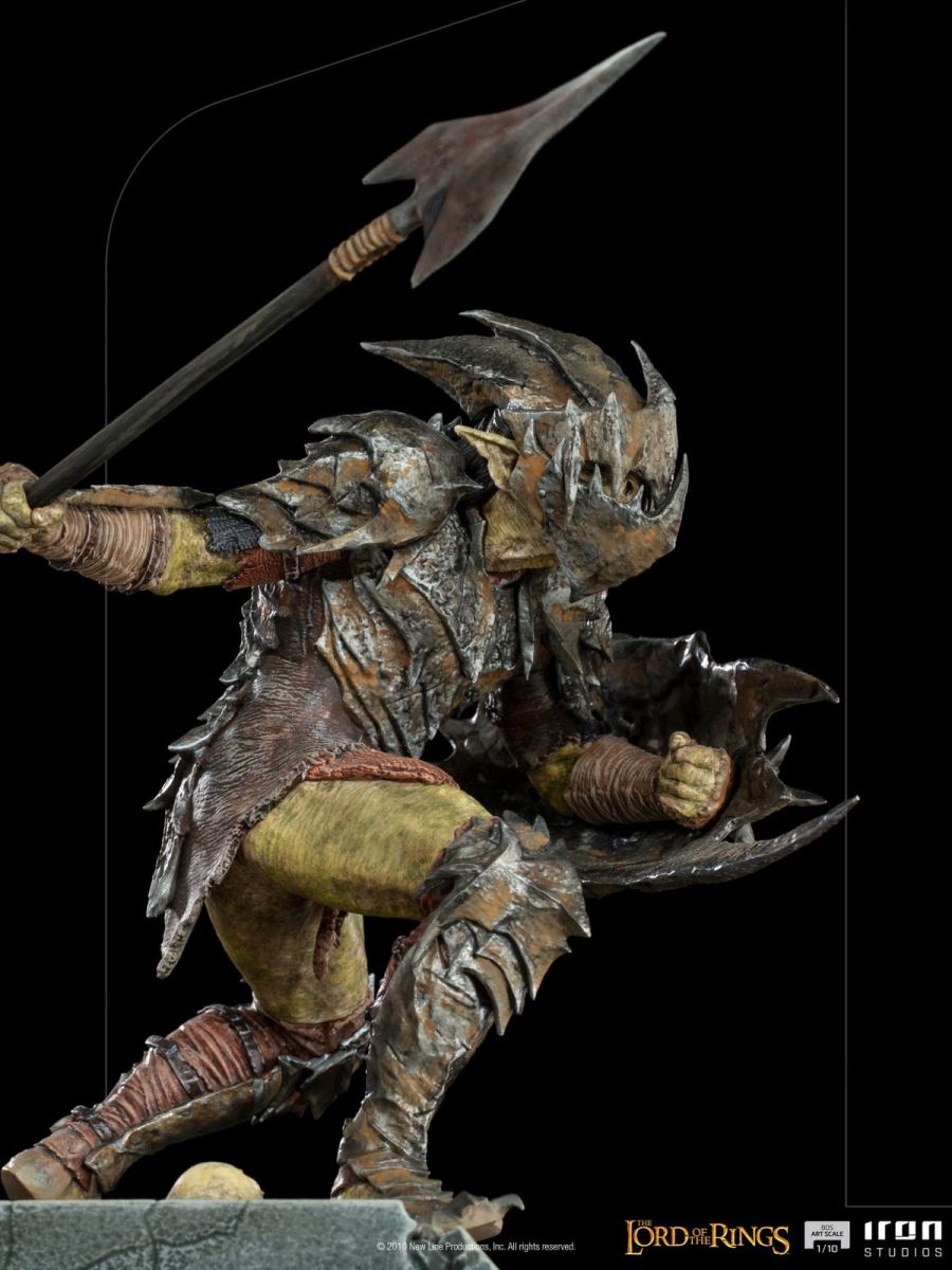 Armored Orc BDS Art Scale 1/10 – Lord of the Rings