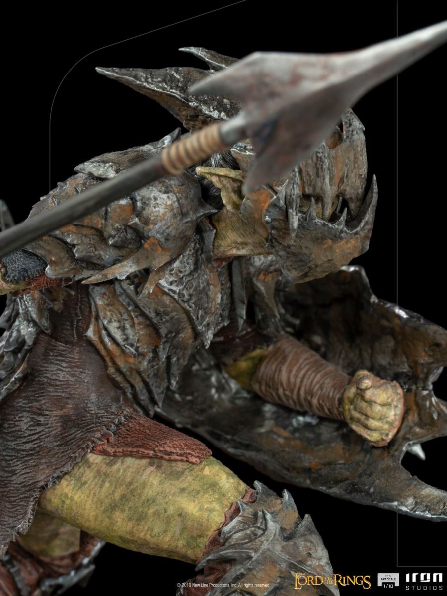 Armored Orc BDS Art Scale 1/10 – Lord of the Rings