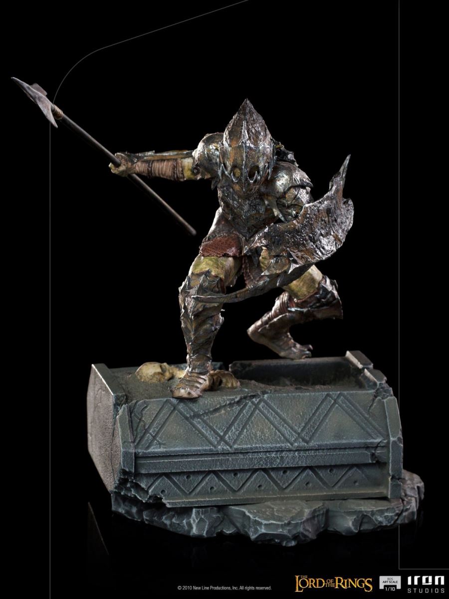 Armored Orc BDS Art Scale 1/10 – Lord of the Rings