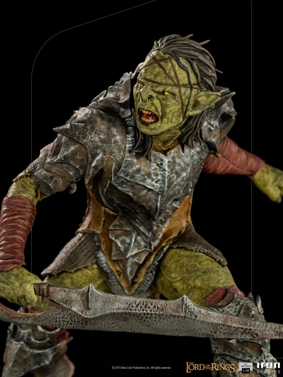 Armored Orc BDS Art Scale 1/10 – Lord of the Rings