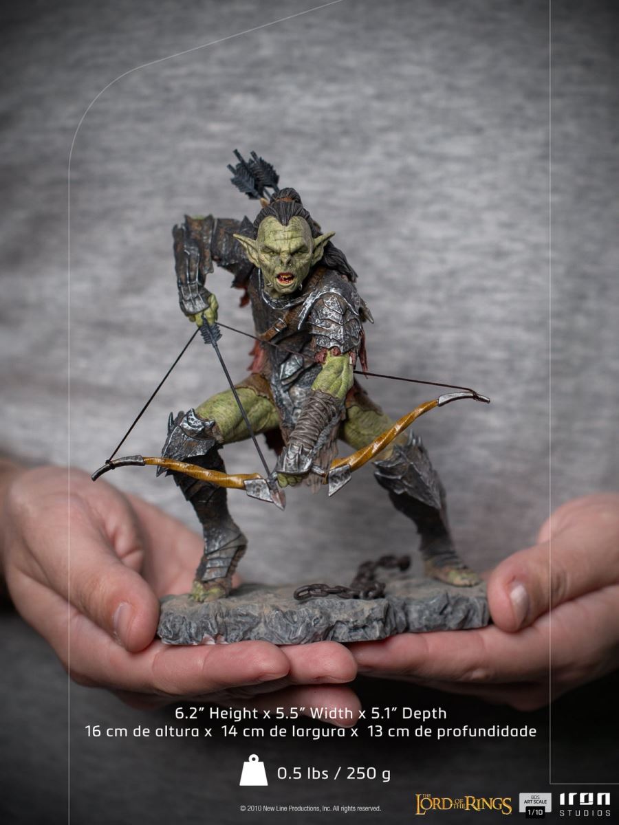 Armored Orc BDS Art Scale 1/10 – Lord of the Rings