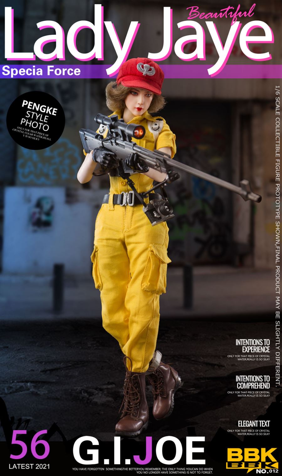 GIJOE Jay Female Soldier 1/6
