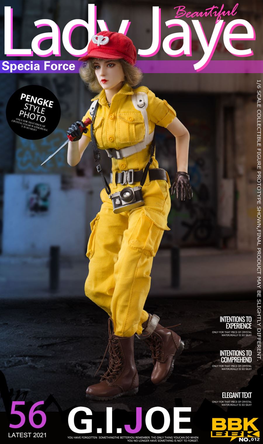 GIJOE Jay Female Soldier 1/6