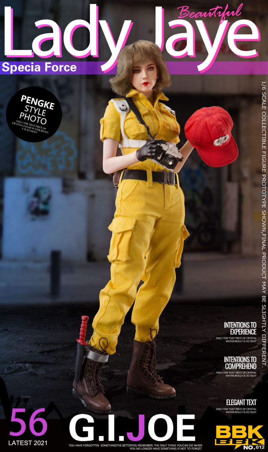 GIJOE Jay Female Soldier 1/6