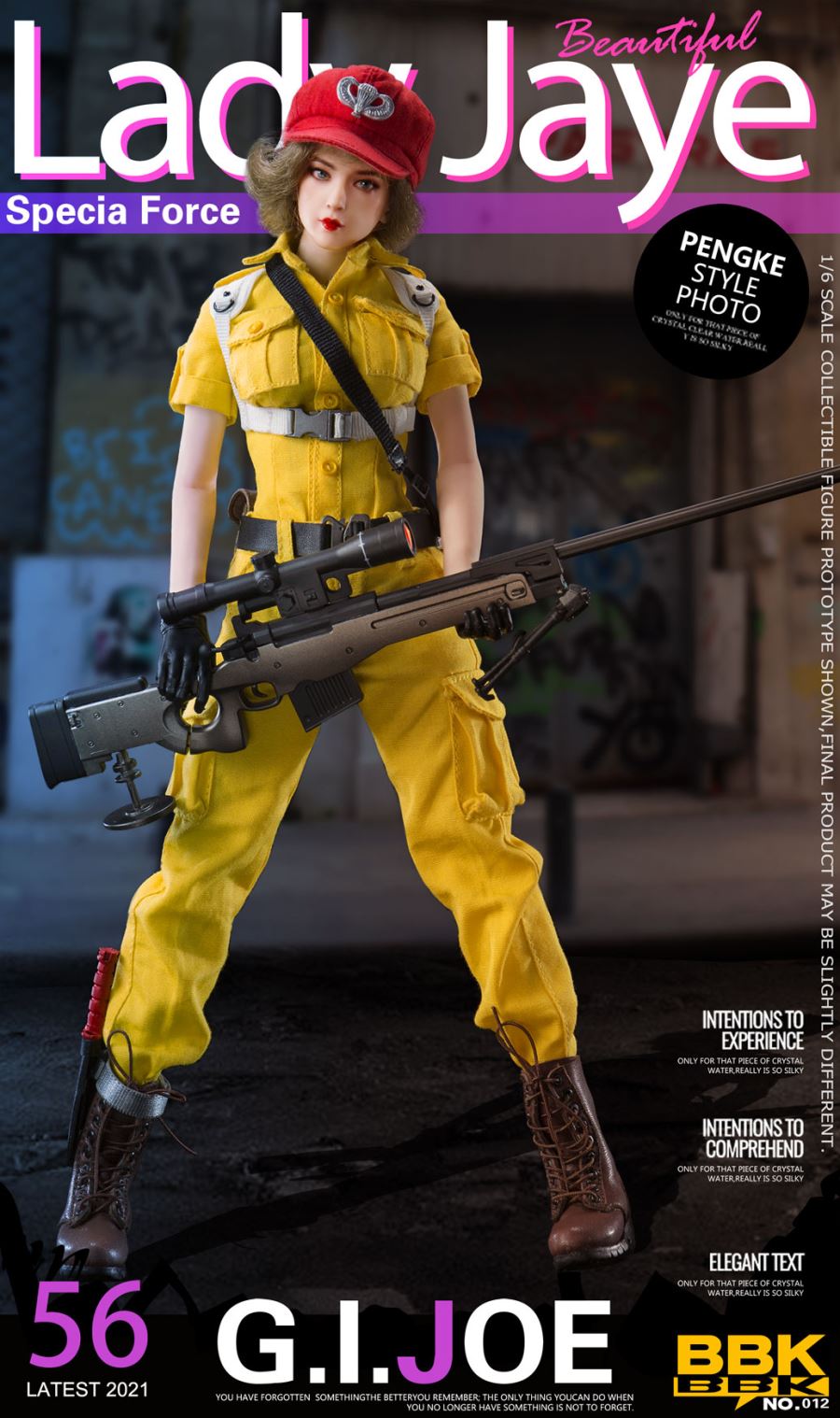 GIJOE Jay Female Soldier 1/6