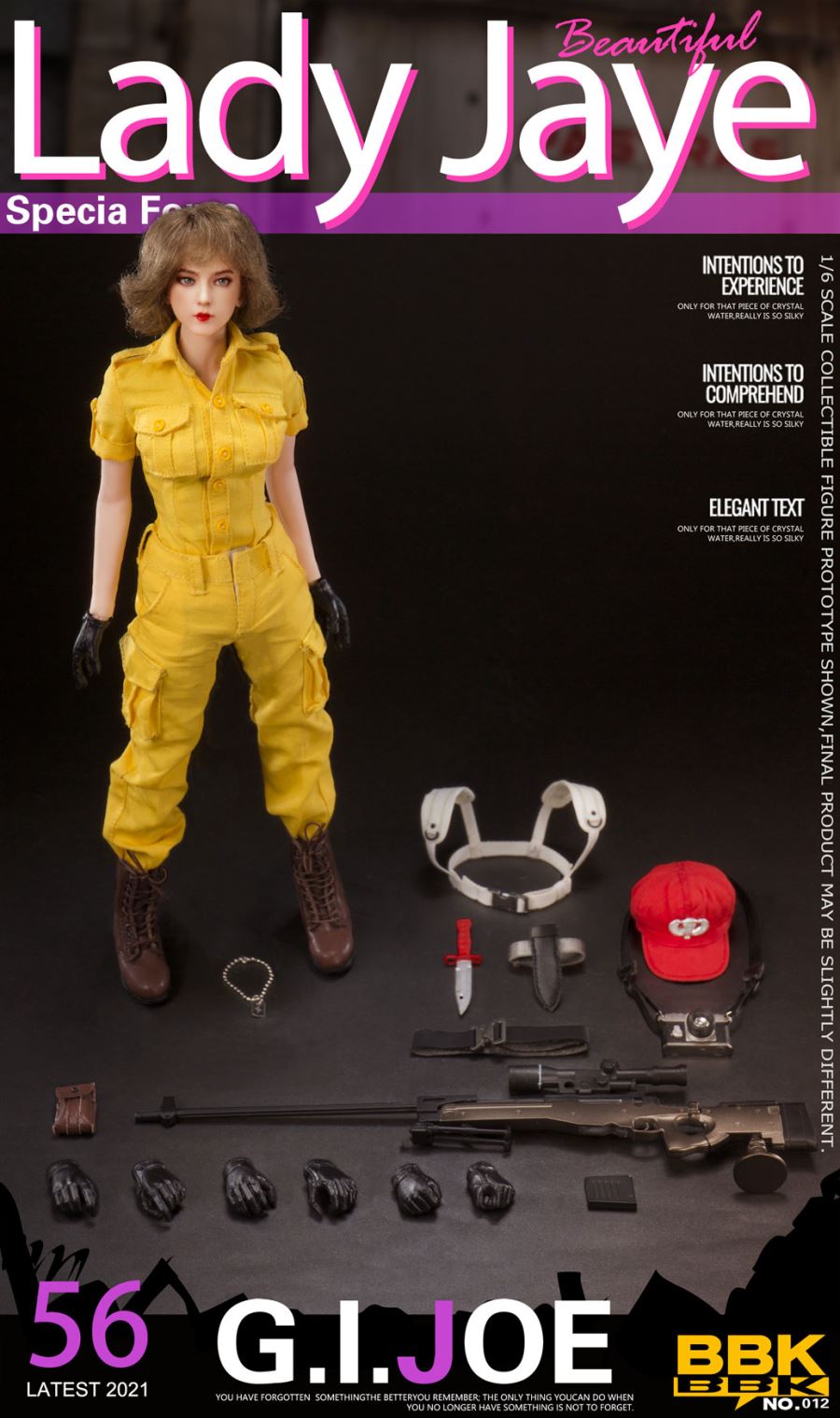 GIJOE Jay Female Soldier 1/6