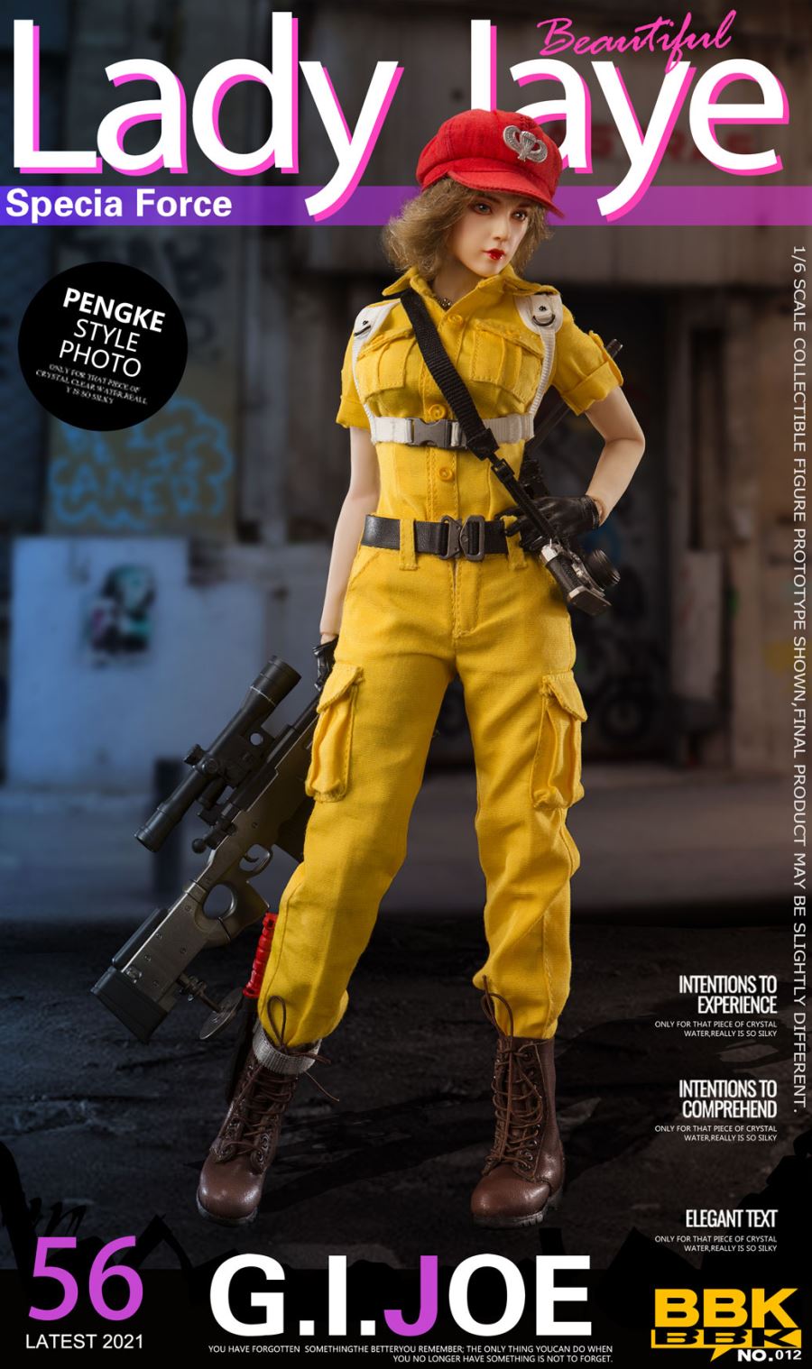 GIJOE Jay Female Soldier 1/6