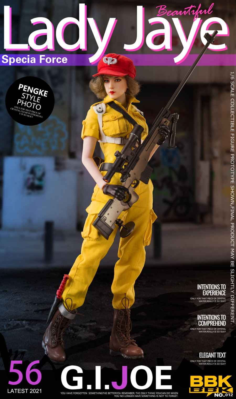 GIJOE Jay Female Soldier 1/6