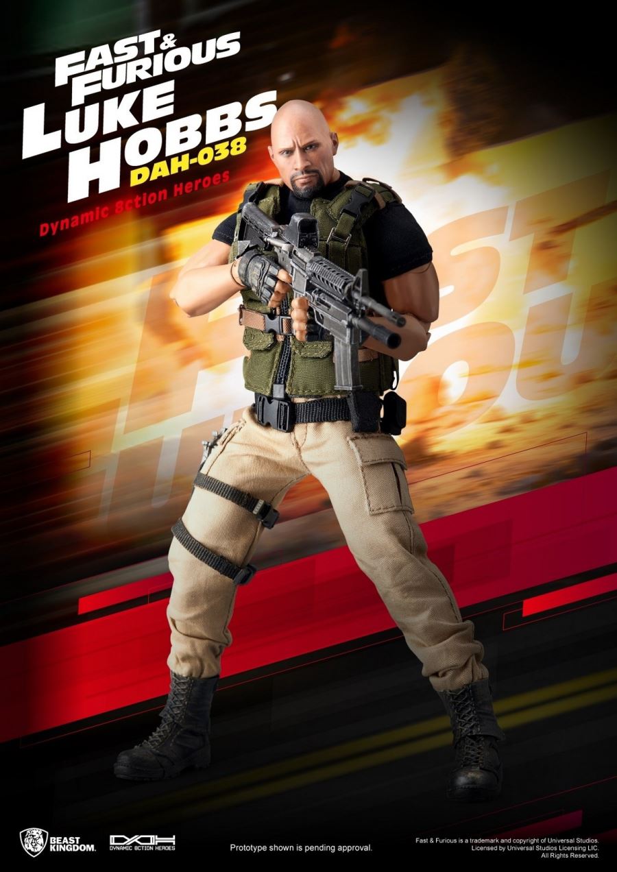 Ultimate Hero Series Fast and Furious - Luke Hobbs 1/9