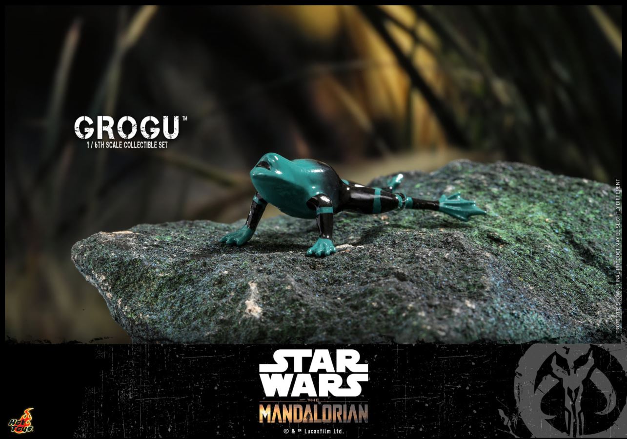 The Mandalorian Season 2 Yoda Baby Grogu Ancient Scene Set  1/6