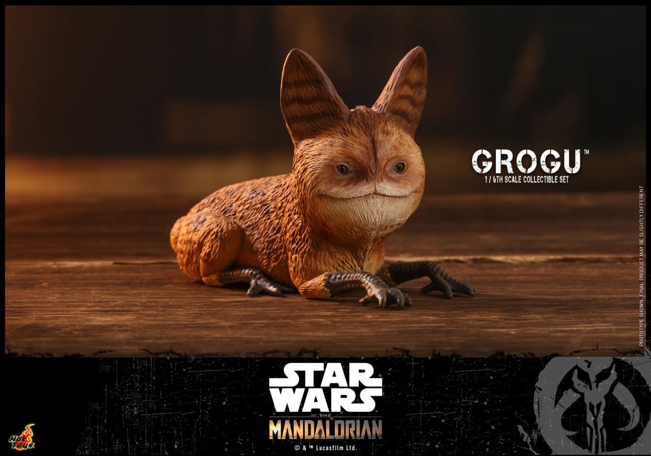 The Mandalorian Season 2 Yoda Baby Grogu Ancient Scene Set  1/6