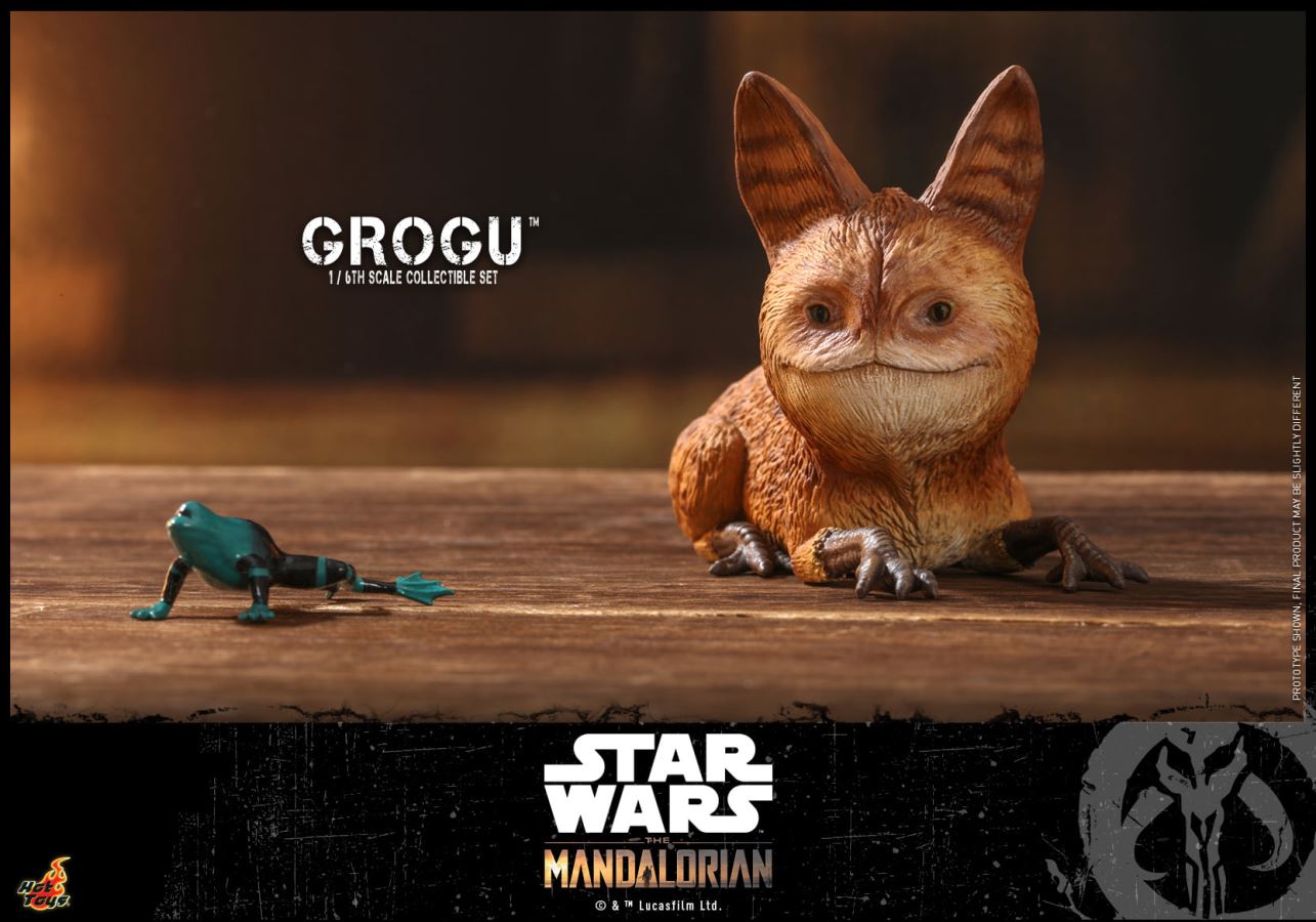 The Mandalorian Season 2 Yoda Baby Grogu Ancient Scene Set  1/6
