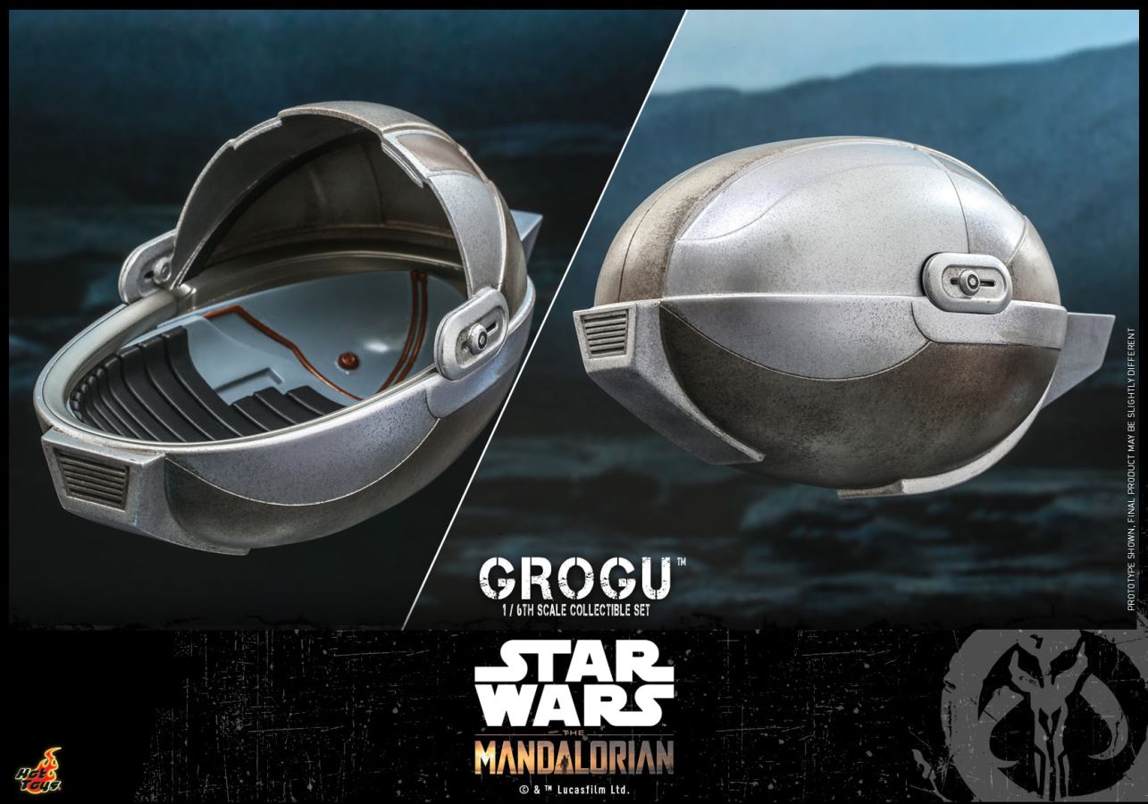 The Mandalorian Season 2 Yoda Baby Grogu Ancient Scene Set  1/6