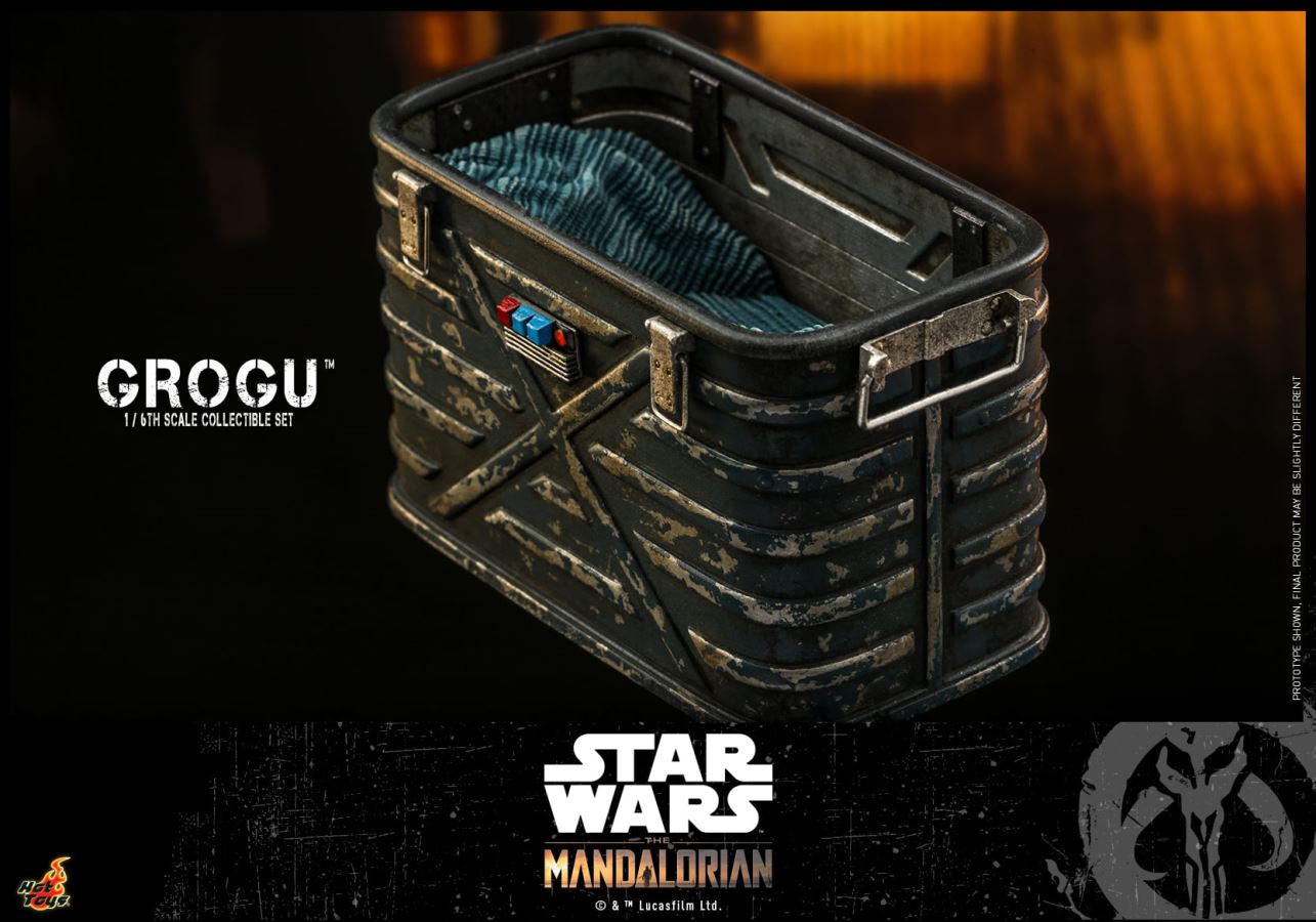 The Mandalorian Season 2 Yoda Baby Grogu Ancient Scene Set  1/6
