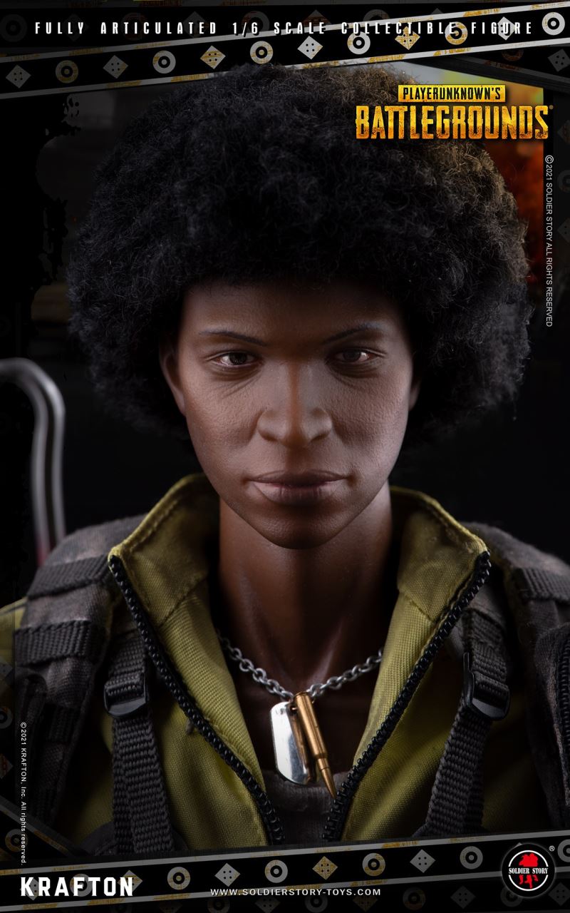PUBG PlayerUnknown’s Battlegrounds Yellow Sportswear 1/6
