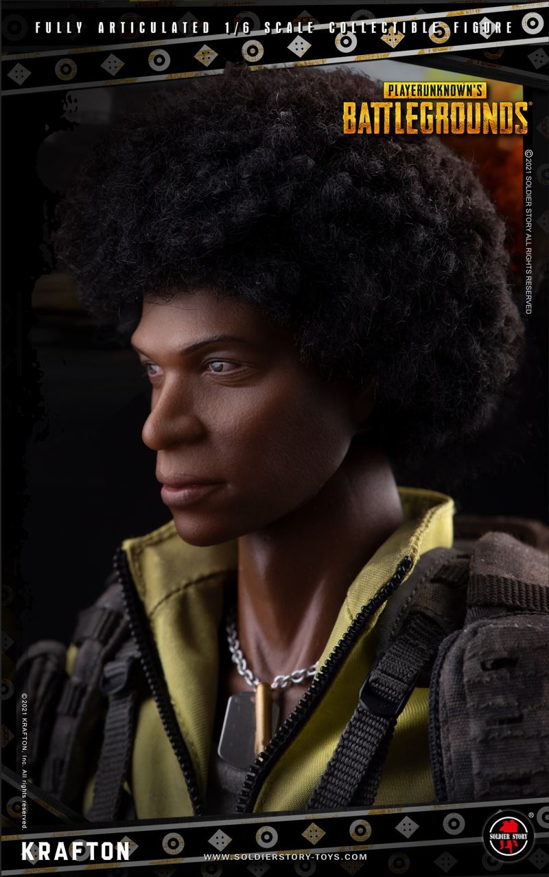 PUBG PlayerUnknown’s Battlegrounds Yellow Sportswear 1/6